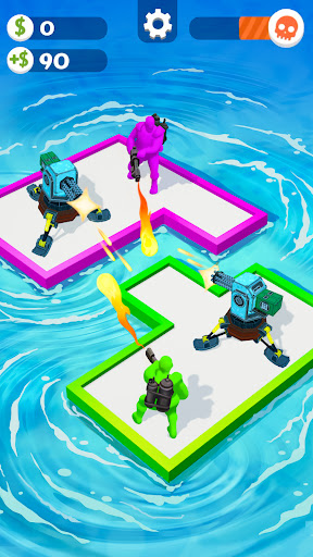 War of Rafts: Crazy Sea Battle - Action - games