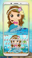 screenshot of Mermaid Pearls Theme
