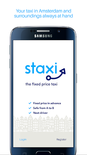Android application Staxi, The fixed price taxi screenshort