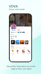 VOVA group voice party - Screenshot Image