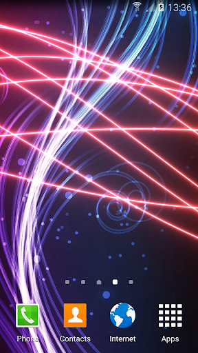 Neon Waves Live Wallpaper Screen 3
