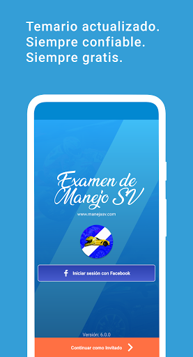 Examen de Manejo El Salvador Screenshot 1 - AppWisp.com