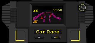 Car Race Neon Minigame 90s - Screenshot 3