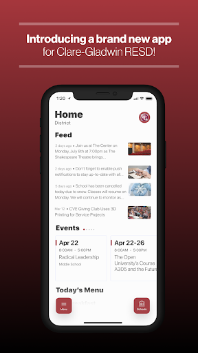 Android application Clare-Gladwin RESD screenshort