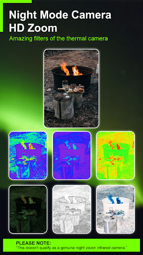 Night Mode Camera HD Zoom Screen 2