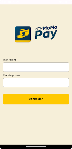 Android application MTN MoMo Pay screenshort