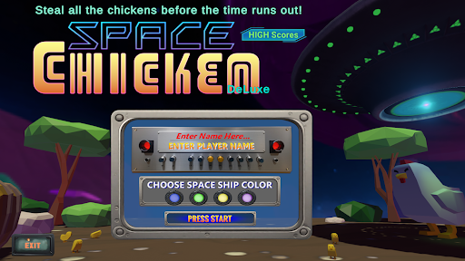 Android application Space Chicken DeLuxe screenshort