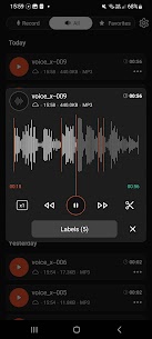 Voice Recorder – Dictaphone MOD APK (Premium Unlocked) 2