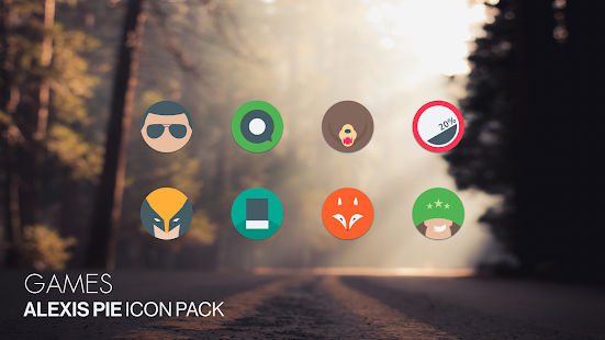 Alexis Pie: Minimal Icon Pack Screenshot