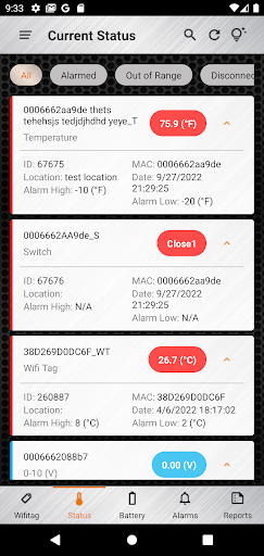 Sensoscientific Screen 2