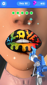 DIY Lip Art: Asmr Makeup Games 1.0.3 APK + Mod (Unlimited money) untuk android