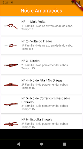 Nós e Amarrações Screenshot 1 - AppWisp.com