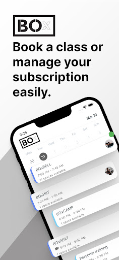 Android application BOx Studio screenshort
