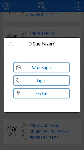 Cadastro de Clientes Screen 3