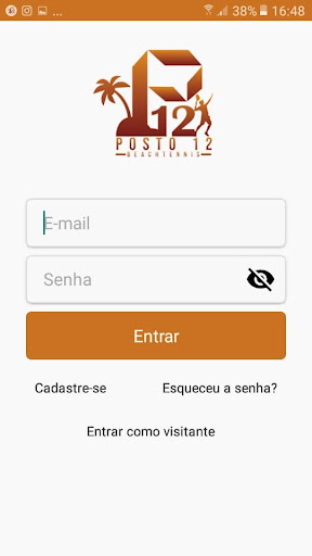 Android application Posto 12 Beach Tennis screenshort