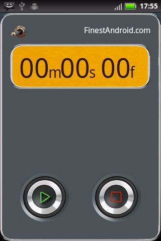 Android application Winner stopwatch screenshort