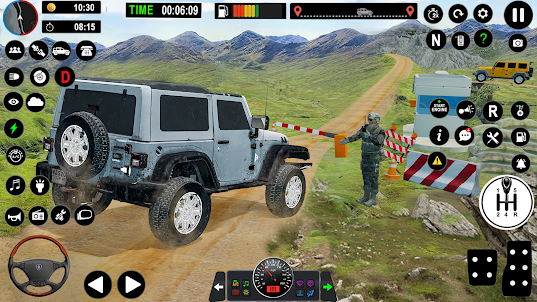 Offroad Jeep Driving: Car Game
