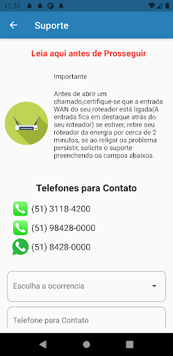 SINALNET Screen 3