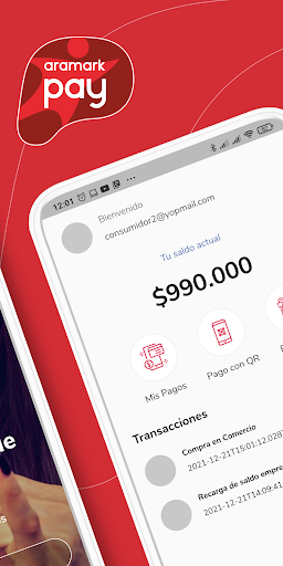 Aramark Pay Screen 2