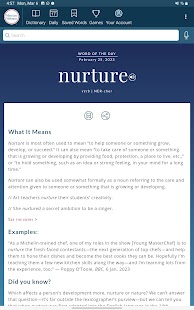 Dictionary - Merriam-Webster Ekran görüntüsü