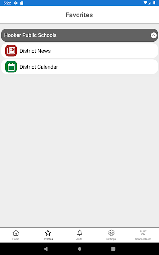 Hooker Schools Connect Screenshot