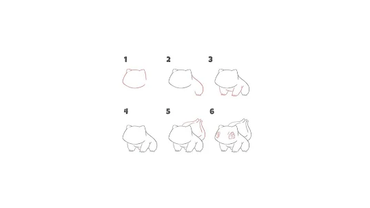 Как рисовать pokemon