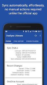 Autosync OneDrive