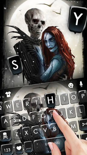 Horror Couple Skull Theme Screen 2