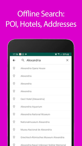 Alexandria Offline Map and Tra Screen 3