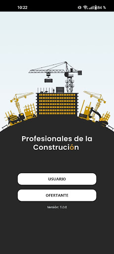 Android application Profesional de la construcción screenshort