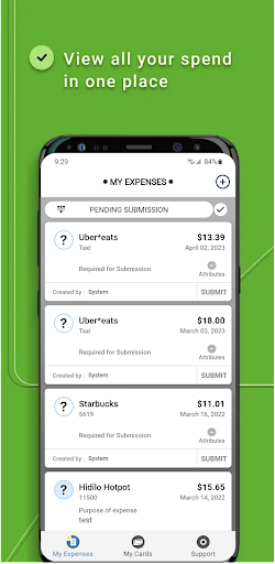 Android application Zact screenshort