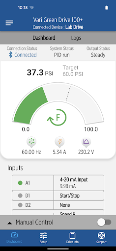 Android application Vari Green Drive 100+ screenshort