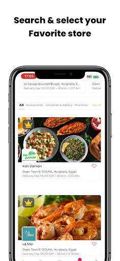 Yalla Order delivery app Screen 3