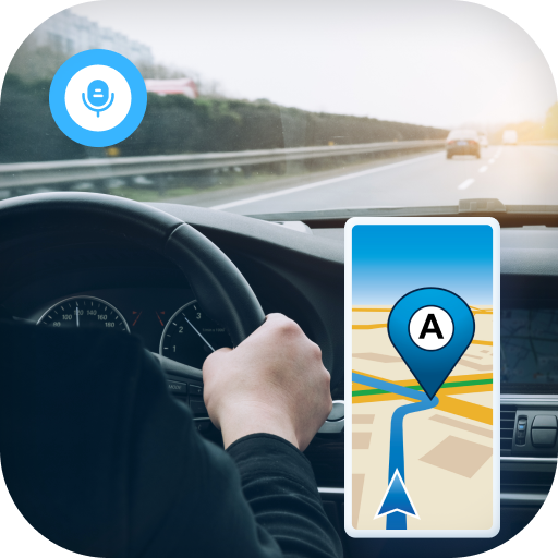 GPS, Maps: GPS navigation  Icon