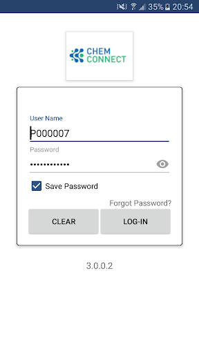 Android application Chem Connect screenshort