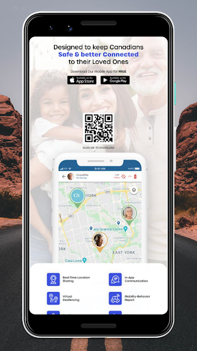 GuardIO - Family Locator App Screen 3
