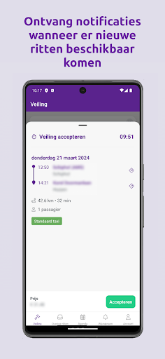 Android application SET Drivers - chauffeurs app screenshort