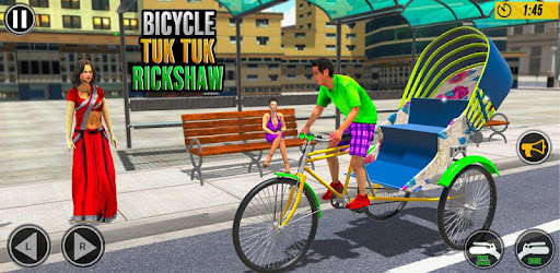 Bicycle Rickshaw Driving Games