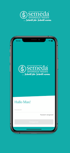 Android application Semeda Tragebuch screenshort
