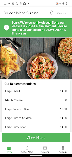 Bruces Island Cuisine Screen 2