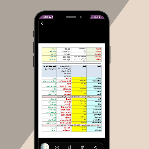 تعلم نطق الكلمات الانجليزية