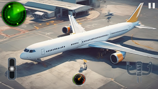 Plane Flight Simulator 3D Game Screen 2