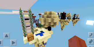 New Sky Island Battles. Map for MCPE