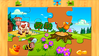 Game screenshot Animal Farm Jigsaw Games apk download