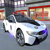 Real i8 Police Car Game: Car Games 2021 icon