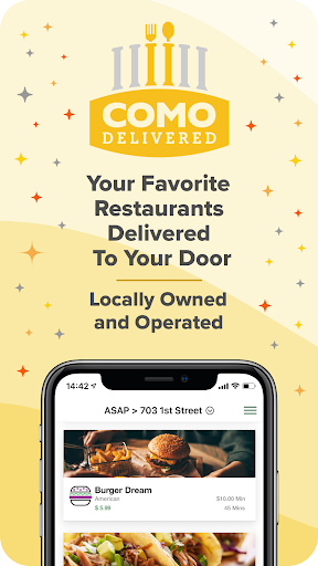 Android application CoMo Delivered screenshort