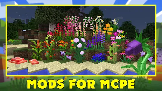 Flowers Mod for Minecraft PE