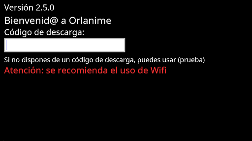 Android application Orlanime screenshort
