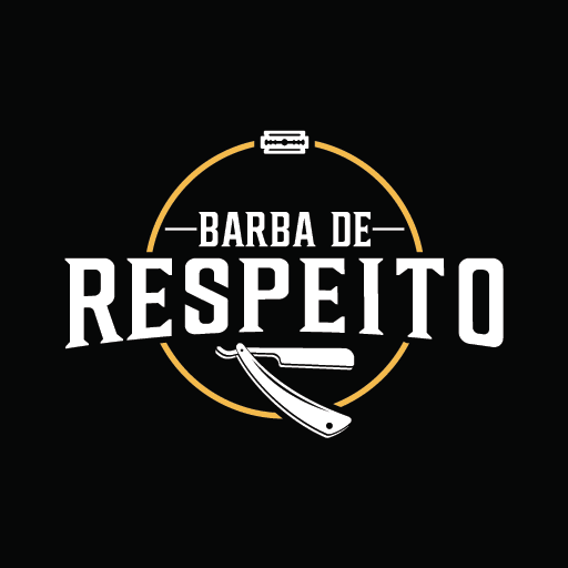 Barbearia Barba de Respeito Logo