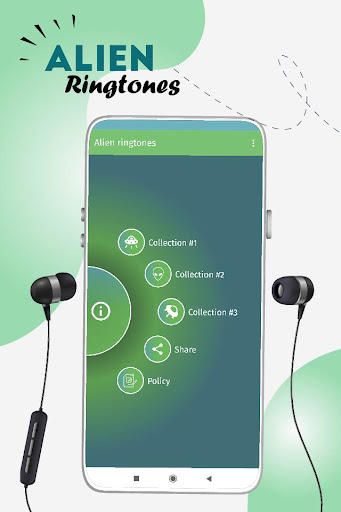 Android application Alien Ringtones screenshort